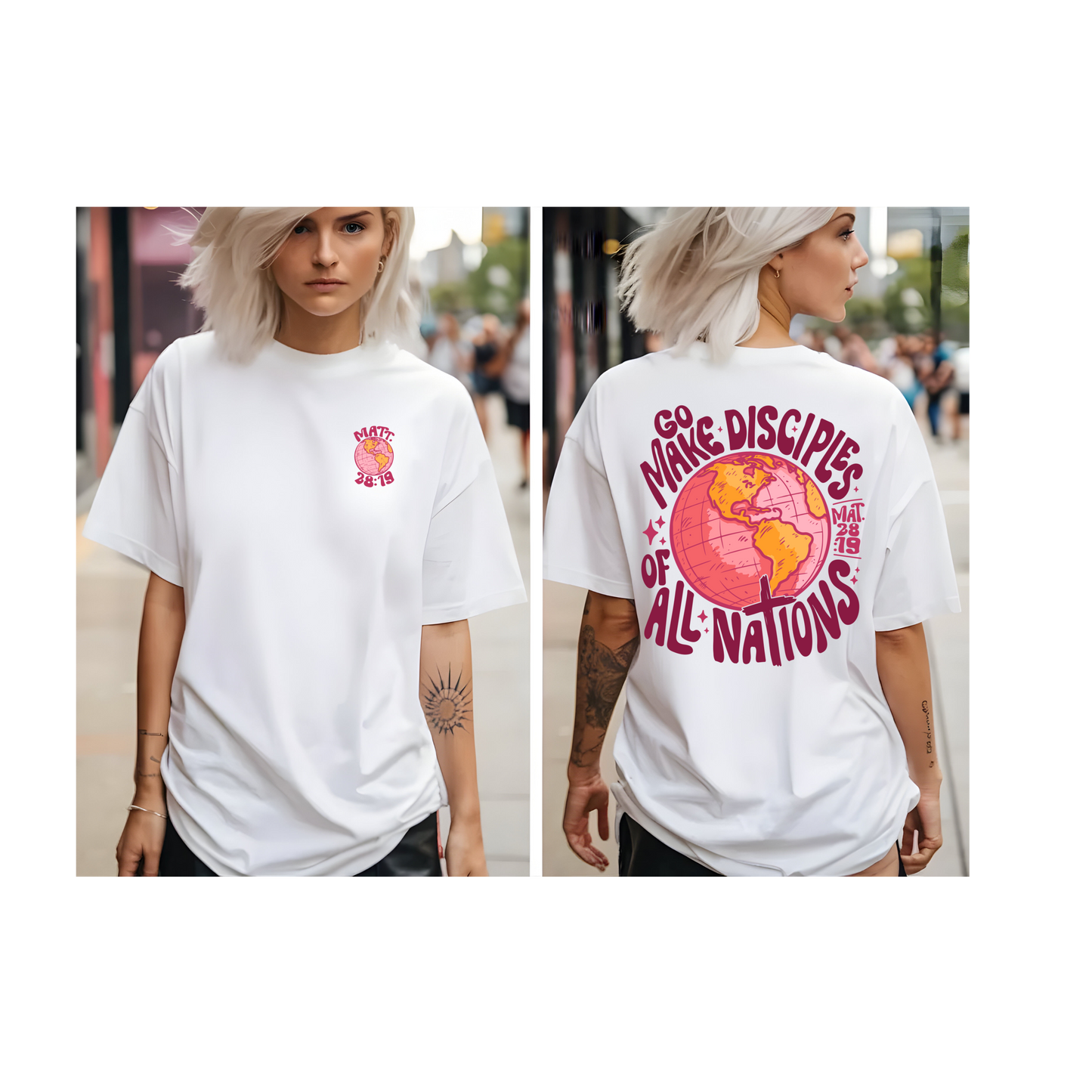 Go make disciple t-shirt